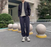 NASAOVER品牌輕奢侈男士夾克外套2025春秋新款純色商務(wù)立領(lǐng)青年休閑上衣 高檔藍(lán)色【禮盒包裝】 M 建議90-110斤 曬單實(shí)拍圖