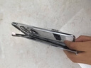 Freeson 適用華為Mate X5/X3手機(jī)殼支架保護(hù)套全包防摔電鍍殼鉸鏈保護(hù)邊框（殼膜一體-防窺鋼化膜）銀色 曬單實(shí)拍圖