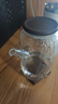 格娜斯（CRISTALGLASS）日式冷水壺玻璃耐熱家用大容量涼水杯冷泡涼水壺果汁涼白開(kāi)水壺 1.5L木蓋冷水壺 曬單實(shí)拍圖