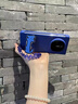 芬華克 適用vivoXFold5手機殼新款折疊屏保護殼XFold5Pro全包防摔華為X6時尚手鏈創(chuàng)意小貓支架純色素皮女 【藍(lán)色-膚感純色】+支架 vivo x fold5 曬單實拍圖