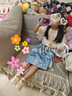 G.DUCKKIDS女童馬面裙兒童套裝2025新款中國(guó)風(fēng)漢服古風(fēng)小女孩唐裝半身裙夏季 套裝（天藍(lán)色馬面裙+上衣+項(xiàng)鏈 140 碼（身高120-130cm） 曬單實(shí)拍圖