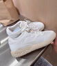 斐樂（FILA）【韓素希同款】官方女鞋摩登板鞋2025夏新款布丁鞋薄底鞋休閑鞋 奶白-GD 36.5 曬單實(shí)拍圖