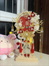 翡呈團扇結(jié)婚中式新娘出嫁秀禾diy重工雙面成品手工高級喜扇 雙喜臨門-雙面雙色【成品】 高檔鑲嵌禮盒禮袋+扇架+紅包賀卡 曬單實拍圖