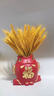 笨鳥創(chuàng)意天然黃金大麥干花麥穗福袋擺件年年有余發(fā)財(cái)果喬遷之喜酒柜裝飾品 年年有余福袋+麥穗 曬單實(shí)拍圖