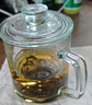 喜碧（Scybe）茶杯耐熱玻璃杯辦公杯玻璃茶杯帶蓋把手杯玻璃水杯格隆380ml 2只 曬單實(shí)拍圖
