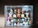 【星優(yōu)同廠】盲盒置物展示架大容量階梯式防塵收納展示柜 特大號(hào)-透明白-四層臺(tái)階 曬單實(shí)拍圖