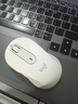 羅技（Logitech） 優(yōu)選系列M650無線藍(lán)牙鼠標(biāo)雙模輕音按鍵商務(wù)辦公便攜人體工學(xué)筆記本電腦鼠標(biāo)送男生女友禮物 M650 M白色 中小手型(M750入門款） 曬單實拍圖