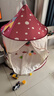 小斑鳩（little dove）兒童帳篷室內(nèi)游戲屋/女孩蒙古包城堡玩具禮物 蘑菇兔(含棉墊) 曬單實(shí)拍圖