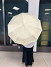 小米（MI）同款全自動(dòng)雨傘輕奢高級(jí)感純色遮陽(yáng)傘女生高顏值雨傘 梧桐米 132骨全自動(dòng) 晴雨兩用傘 曬單實(shí)拍圖