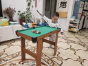 杰雅蒂臺球桌兒童玩具大號室內(nèi)家用互動小型桌球可折疊親子互動兒童可折 79長腳款式 曬單實拍圖