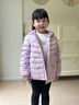 波司登（BOSIDENG）25年新款庫洛米聯(lián)名輕薄羽絨服男女兒童5A抗菌連帽外套T250135540 【店長(cháng)推薦】甜心假日9CN7 120 /60 約 110-120cm 22kg 曬單實(shí)拍圖