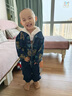 MISCRK法國Miscrk春秋新款兒童套裝男童洋氣時髦衛(wèi)衣小熊牛仔衫三件套潮 MT24112黃色小熊三件套 90 曬單實拍圖