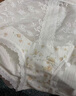 hiui孕婦夏季印花透氣高腰托腹內(nèi)褲小清新安姍桐大碼包臀水溶蕾絲舒適 月落曇華 XL 【建議90-125斤】 曬單實(shí)拍圖