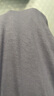 頂瓜瓜睡衣女純棉春夏套頭女可外穿短袖家居服套裝 卷舒藍撞藍女 165 曬單實(shí)拍圖
