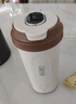 JIEXG燒水杯電熱水杯 小型便攜式燒水壺旅行加熱水杯電熱水壺車載戶外燒水壺家用保溫加熱杯 0.5L 【升級實時溫度】316內膽+USB雙插口 曬單實拍圖