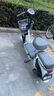 愛瑪電動自行車歡樂豆48V12Ah鉛酸電池續(xù)航40km新國標迷你踏板 源彩布朗灰 曬單實拍圖