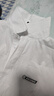 花花公子;PLAYBOY夏季男裝高端POLO衫男士短袖重磅t恤簡約大碼運動ins潮牌上衣 W-327白色 2XL 140斤-155斤 曬單實拍圖