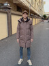 波司登25年羽絨服男女中長款運動遠(yuǎn)紅外蓄熱學(xué)生外套B250246064DS 曬單實拍圖