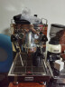 惠家（WPM） KD310家商两用意式半自动咖啡机专业三加热泵压式手动家用花式奶泡咖啡自动按键 KD-310银色+ZD-17N米白 实拍图