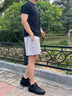 愛步（ECCO）休閑板鞋男 2025年新款輕便軟底平底鞋休閑鞋男 柔酷7號470824 黑色47082451052 42 曬單實拍圖