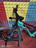 西騎者（WestBiking）自行車(chē)碳纖維一體車(chē)把山地車(chē)直把破風(fēng)17度一字把騎行裝備 黑色【碳纖維】 曬單實(shí)拍圖
