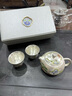 講茗堂999鎏銀萬(wàn)里山河茶具套裝送禮品物長(zhǎng)輩領(lǐng)導(dǎo)男士實(shí)用退休 一壺兩杯【禮盒裝】-次日達(dá) 200mL以下 曬單實(shí)拍圖