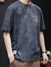 真維斯（Jeanswest）夏季短袖t恤男士新款重磅寬松大碼半袖潮牌潮流純棉圓領(lǐng)男裝體恤 3068黑色T恤+3068深灰T恤 L 曬單實拍圖