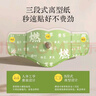 元?dú)膺_(dá)人艾上山野炫腹貼三伏艾灸肚子腹部肚臍貼艾絨艾草明星同款 5貼/盒 曬單實(shí)拍圖