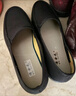 布舍元工作一腳蹬套腳飯店賓館禮儀護士鞋老北京布鞋410-9525 黑色 40  曬單實(shí)拍圖