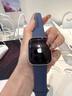 Apple/蘋果 Watch Series 10 智能手表GPS款42毫米銀色鋁金屬表殼丹寧色運動型表帶S/M MX1J3CH/B 曬單實拍圖