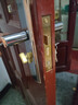 圣億展臥室門(mén)鎖室內(nèi)門(mén)鎖通用型老式家用防盜門(mén)鎖換鎖免改孔木門(mén)鎖門(mén)把手 免改孔【銅鎖體125-50+全銅鎖芯 曬單實(shí)拍圖