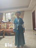芭米諾男童唐裝漢服中國風(fēng)兒童古裝國學(xué)服六一兒童節(jié)演出服 藍色  140 曬單實拍圖