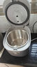 美的（Midea）電飯煲0涂層電飯鍋5L大容量316L不銹鋼內(nèi)膽4-5人無(wú)涂層家用多功能微壓電飯煲MB-RE576S 曬單實(shí)拍圖