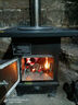 河洛颶風(fēng)家用取暖爐柴火爐燃煤炭爐子農村燒柴爐燒煤燒碳爐柴火灶室內升溫 柴煤兩用取暖爐 曬單實(shí)拍圖
