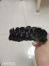 伊黛兒森系超仙明星同款麻花辮假發(fā)發(fā)箍魚(yú)骨辮一體頭箍壓發(fā)氣質(zhì)頭飾禮物 F1051黑色發(fā)箍 曬單實(shí)拍圖