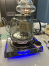 藤婆思騰底部上水 水晶底座燒水壺電熱水壺全自動斷電恒溫保溫玻璃燒水器泡茶專用抽水靜音熱水壺A920 1L 煙灰水晶【星空頂珠】接桶裝水 曬單實拍圖