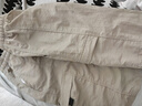 Wassup Sohot短褲男夏季冰絲涼感工裝褲男潮流休閑五分褲 卡其色 2XL 曬單實拍圖