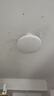 美的（Midea）風(fēng)扇燈餐廳吊扇燈led臥室燈隱形扇葉遙控三防燈具熟睡風(fēng)包安裝 曬單實(shí)拍圖