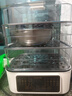 SUOPUER蘇泊電蒸鍋三層60L大容量家用蒸籠智能預(yù)約早餐神器 60L 四層容量/上蒸下燉/不銹鋼盤(pán) 曬單實(shí)拍圖