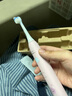 飛利浦（PHILIPS）兒童聲波震動(dòng)電動(dòng)牙刷 男孩/女孩生日禮物 適用4-6-12歲 2種模式自帶2支刷頭溫和清潔 粉HX2432/02 曬單實(shí)拍圖