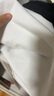 拇指白小T短袖T恤男二代純棉疏水男體恤圓領(lǐng)無(wú)標東方簡(jiǎn)奢風(fēng) 女款白色 L  曬單實(shí)拍圖