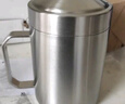 美廚（maxcook）316不銹鋼水杯 雙層泡茶杯口杯兒童學(xué)生帶蓋手柄400ml  MCB1112 曬單實(shí)拍圖