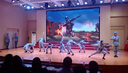 啄木鳥（TUCANO）紅軍棉麻演出服八路軍成人兒童新四軍抗戰(zhàn)表演男女套裝舞臺 棉麻灰色八路軍 均碼 110 曬單實拍圖