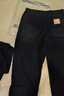 森馬（Semir）牛仔褲男寬松直筒褲25夏彎刀褲長褲復(fù)古褲子109325124107 曬單實拍圖