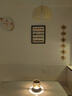 Tubicen復(fù)古臺(tái)燈臥室主臥床頭燈輕奢高級(jí)感創(chuàng)意小光環(huán)氛圍感臺(tái)燈 【臺(tái)燈款】小號(hào) 曬單實(shí)拍圖