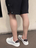 馬克華菲男鞋2025夏季新款經(jīng)典板鞋網(wǎng)面透氣小白鞋厚底增高輕奢男士休閑鞋 白黑 41 標(biāo)準(zhǔn)皮鞋碼 曬單實(shí)拍圖