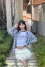 LEMANISMlemanism臘腸狗長袖襯衫男2025春夏季純棉寸衣休閑防曬襯衣外套女 藏青色 M 曬單實拍圖