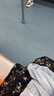 moussy 2025春季新品法式少女方領(lǐng)泡泡袖碎花連衣裙028ISA33-3301 025花紋黑色 S 曬單實拍圖