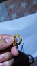 萬人搶正品純真沙金平安扣吊墜男女款一生所愛黃金色金箍項(xiàng)鏈送禮 平安順?biāo)?如意金箍+掛繩.) 4.872克(僅剩9個(gè)) 曬單實(shí)拍圖