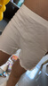 尼多熊女童內(nèi)褲安全褲防走光寶寶平角內(nèi)褲打底褲兒童四角短褲 粉+白 L 曬單實(shí)拍圖